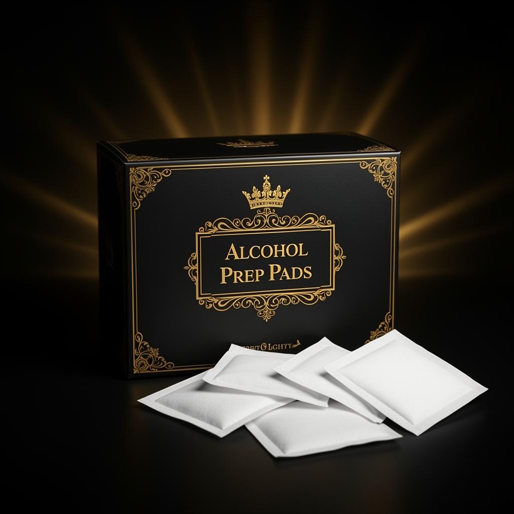 Alcohol Swabs (100 Pack) research peptide vial
